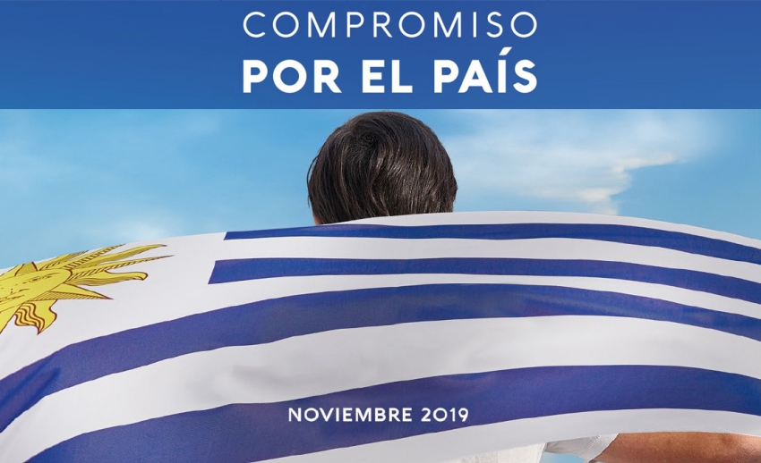 Compromiso con el pa&iacute;s. El acuerdo firmado por los cinco partidos integrantes de la coalici&oacute;n de gobierno