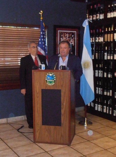 Se inaugur&oacute; la calle Republica Argentina en Miami