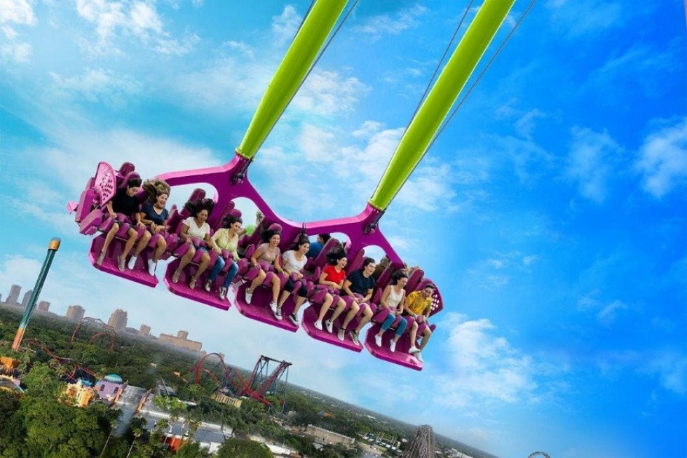 Serengeti Flyer, una atracción alta y rápida que estrena en Busch Gardens Tampa Bay