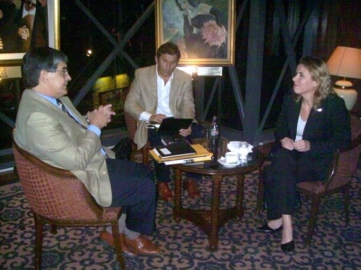 Siempre es un gusto y un honor, poder compartir con una figura tan importante del turismo regional.