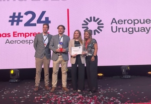 Aeropuertos Uruguay destaca entre las mejores empresas para trabajar de Am&eacute;rica Latina