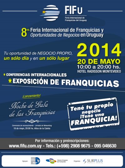 Uruguay: 8ª Feria Internacional de Franquicias