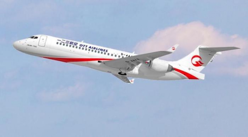 La nueva aerol&iacute;nea china OTT Airlines realiza su primer vuelo