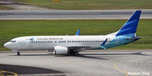 La aerol&iacute;nea Garuda Indonesia cancela pedido de 49 Boeing 737 Max 8