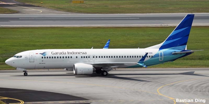 La aerol&iacute;nea Garuda Indonesia cancela pedido de 49 Boeing 737 Max 8