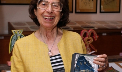 Renee Pereira, una gran luchadora que recoge su premio