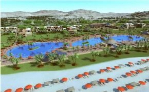  Imagen 3D proyectada de nuevo resort 