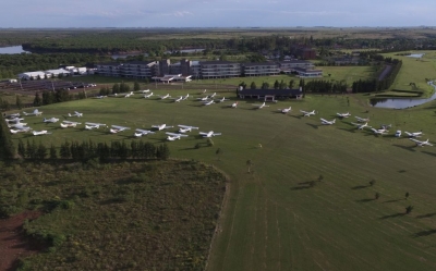 70 avionetas y 20 helic&oacute;pteros llegaron a Altos del Arapey