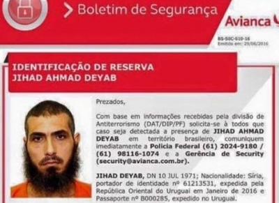 Bolet&iacute;n de seguridad por ex preso de Guant&aacute;namo