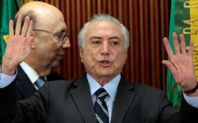 Presidente interino Michel Temer.