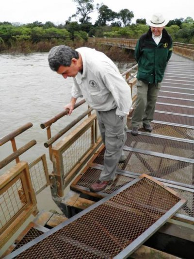 Reparan las pasarelas de la Garganta del Diablo para recibir a los turistas