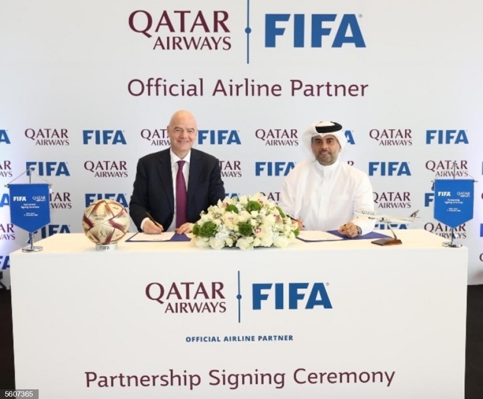 Qatar Airways renueva su alianza con la FIFA hasta 2030