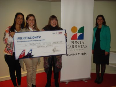 Claudia Haim, Ana Laura Pallerola, Gladis Thomas (ganadora) y Gabriela Turcatti