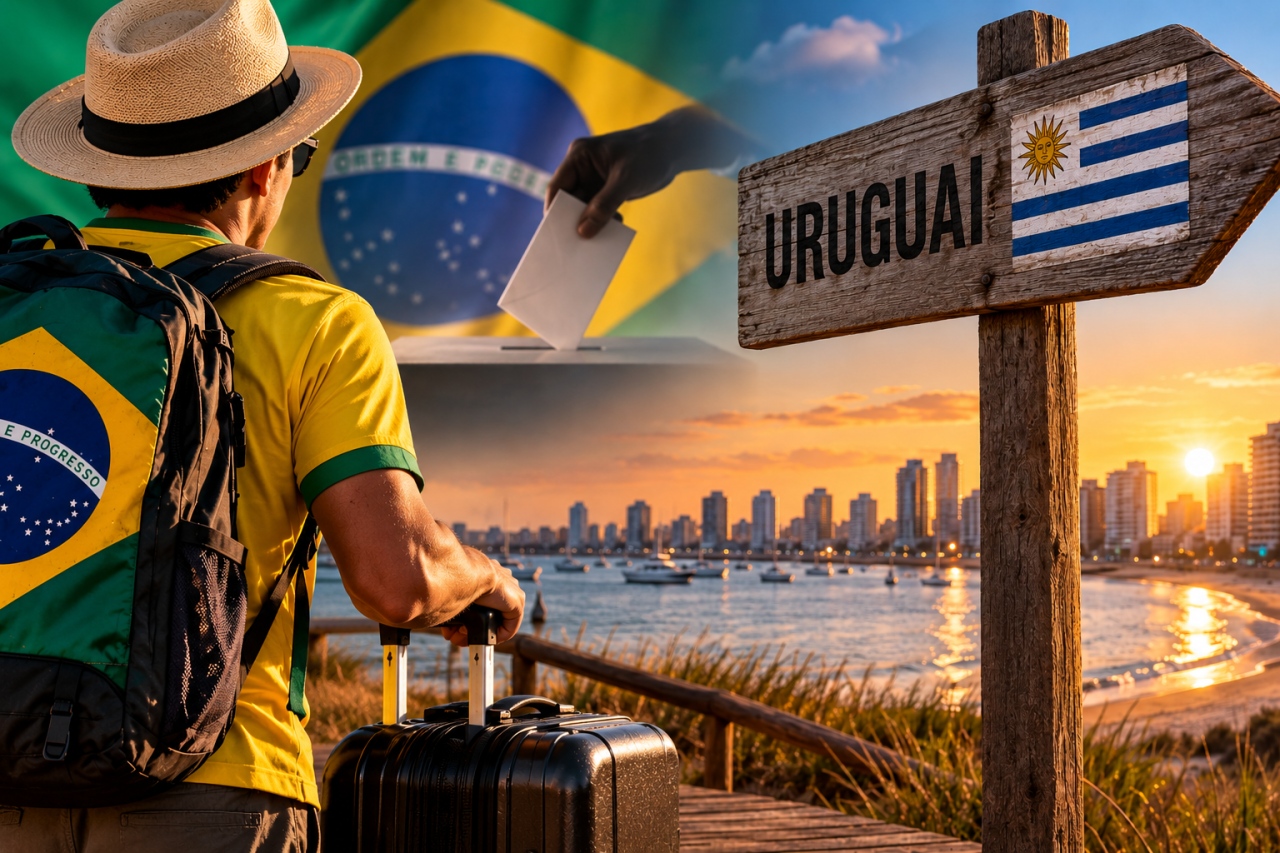 Las elecciones de Brasil tambi&eacute;n se juegan en Uruguay