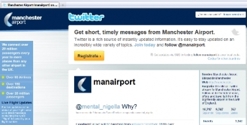 Los aeropuertos abren sus pistas en Twitter. Ranking según tráfico