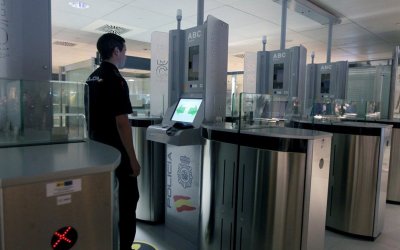 Control biom&eacute;trico automatizado en aeropuertos espa&ntilde;oles