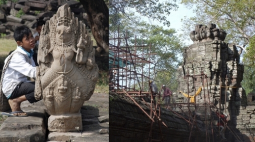 Antiguo templo budista quiere ser la nueva joya del turismo en Camboya