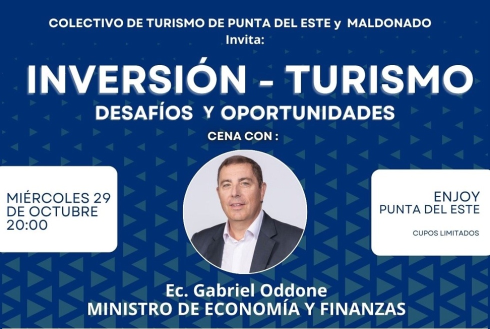 Ciclo de cenas con ministros: “Inversión – Turismo, Desafíos y Oportunidades”
