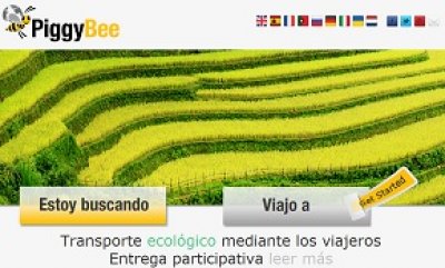 PiggyBee, la web que conecta viajeros y los convierte en mensajeros