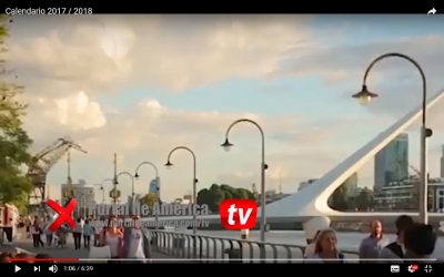 Calendario del Portal de América web y TV 2017/2018