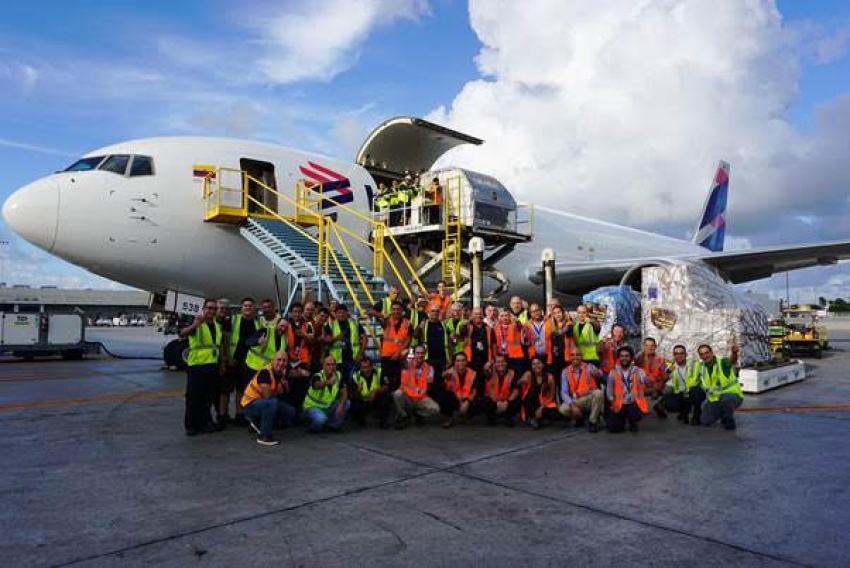 Grupo LATAM activa Avi&oacute;n Solidario para ayudar a los habitantes de Bahamas