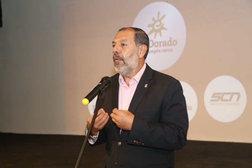 Profesor Jorge C&eacute;spedes, Director de Cultura de Maldonado.