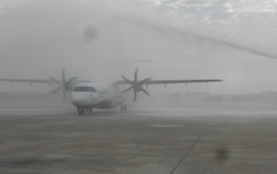 Vuelo inaugural de Azul entre Montevideo y Porto Alegre