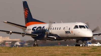 El avi&oacute;n de SOL explot&oacute; en el aire y cay&oacute; como una bola de fuego