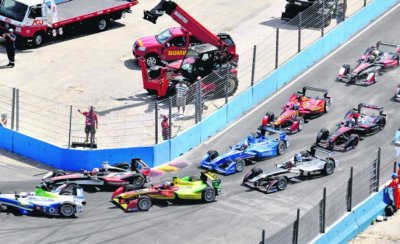 El operativo montado en torno a la f&oacute;rmula E fue un &eacute;xito.