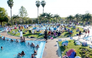 Termas del Daym&aacute;n con actividad normal