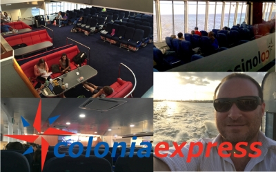 La experiencia de usuario a bordo del nuevo buque de Colonia Express