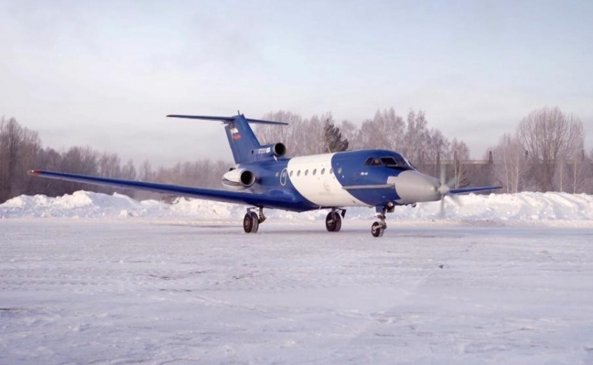 Prueban por primera vez un avi&oacute;n con motor el&eacute;ctrico superconductor en Siberia