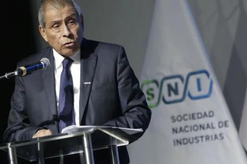 Ricardo M&aacute;rquez, presidente de la Sociedad Nacional de Industrias. 