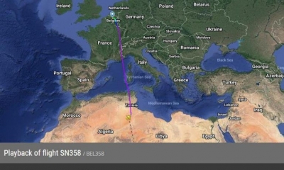 Fallan los dos motores de un avi&oacute;n A330 de Brussels Airlines