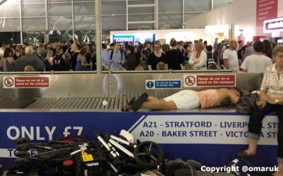 Aeropuerto de Stansted.