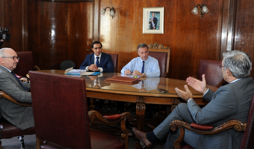 Pablo da Silveira, José Luis Satdjian, Daniel Salinas y Robert Silva