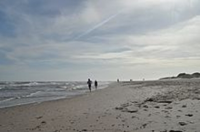 La playa de Bello Horizonte, en la Costa de Oro de Canelones. El norte de muchos compatriotas que están en el exterior, siempre es el sur.