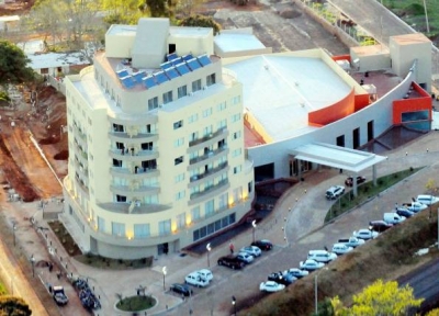 Hotel Siete Saltos Resort de Salto del Guairá. 