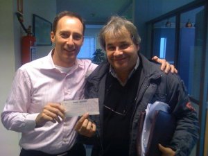 El día que Gustavo Torena, el Pato Celeste  le pagó el charter de la Mutual a Pluna en el que viajó José Mujica con un cheque firmado por Nelson Gutiérrez, socio de Tenfield la empresa de Paco Casal.