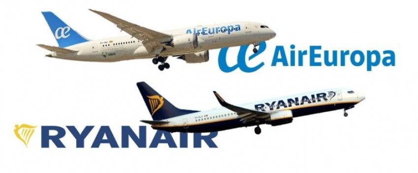 Los caraduras de Ryanair chuleando a Air Europa