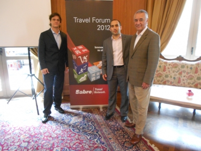 Julián Macagno, Matías Duek y Luiz Ambar.