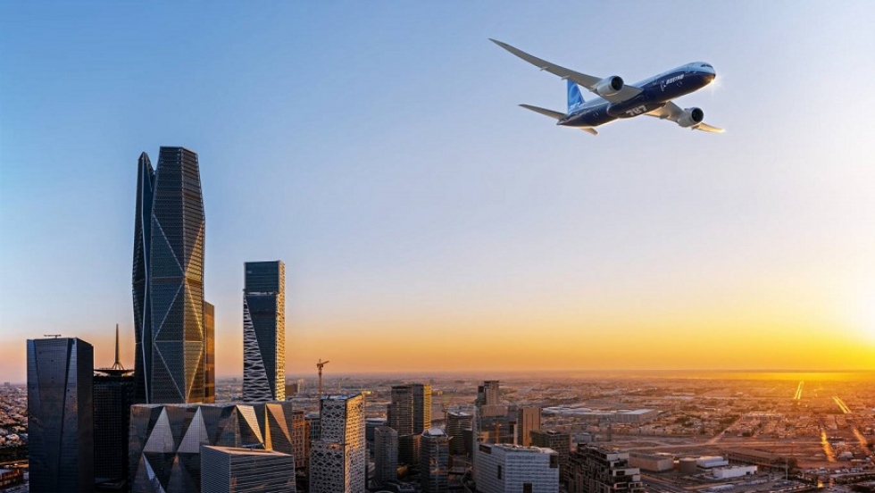 Riyadh Air comenzaría a operar con una flota de hasta 72 Boeing 787-9 Dreamliners