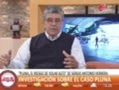 Video de entrevista a Herrera en Canal 4 por libro sobre Pluna