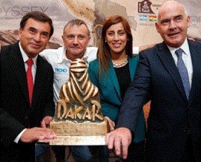 Chile participa del lanzamiento oficial del Dakar 2015