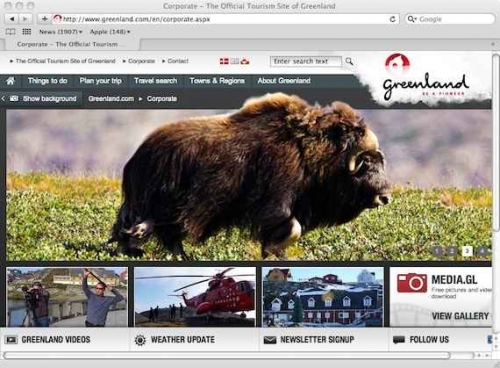 Turismo Groenlandia lanza nuevo portal para profesionales de cruceros