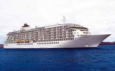 El crucero residencial "The World" hace escala en puertos uruguayos