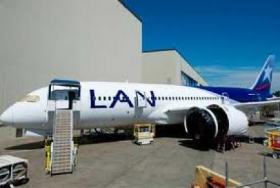 Boeing 787 de LAN realiz&oacute; primer vuelo comercial Santiago- Buenos Aires