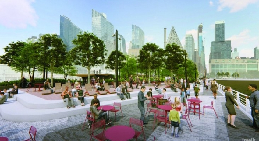 Los muelles, el nuevo pulm&oacute;n de la Gran Manzana