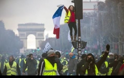 &ldquo;Chalecos amarillos&rdquo; frenan recuperaci&oacute;n del turismo en Francia