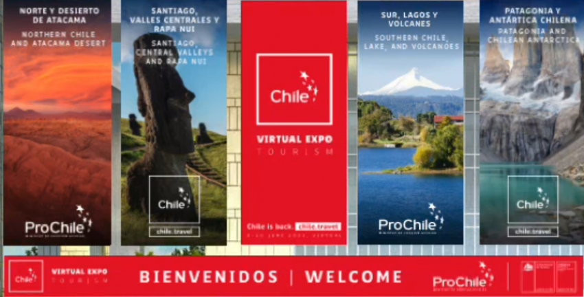 Chile Virtual Expo Tourism: la primera feria digital multimercado para reactivar el turismo
